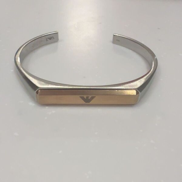 EMPORIO ARMANI アルマーニ ブレスレット メンズ ゴールド シルバー アクセサリー