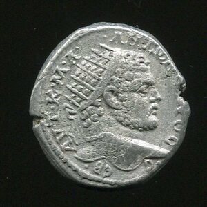古代ローマ帝国　ティルス・フェニキア　カラカラ帝(AD198-217) テトラドラクマ　 @64