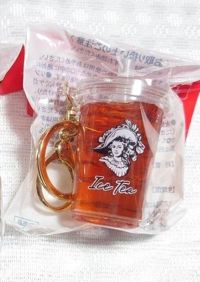 午後の紅茶 第2弾 アイスティー キーホルダー 黒 ブラック