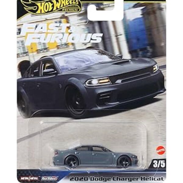 ホットウィール(Hot Wheels) ワイルド・スピード 2020 ダッジチャージャー ヘルキャット ミニカー ワイスピ