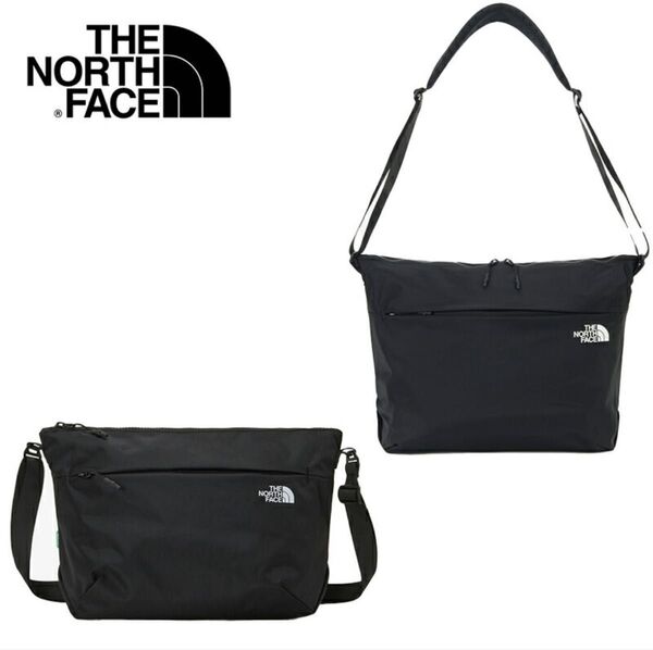 新品未使用 ノースフェイス 韓国 ショルダーバッグ northface ブラック SIMPLE CROSS BAG M 正規品