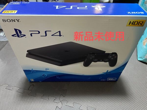 新品未使用 PS4 Slim PlayStation4 ジェット・ブラック 500GB CUH-2200AB01