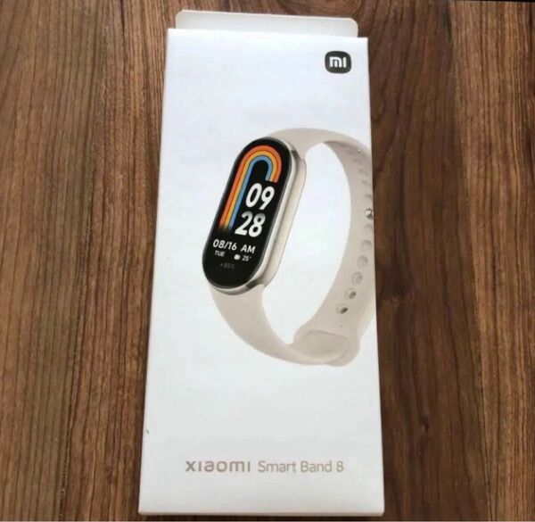 Xiaomi Smart Band 8 スマートウォッチ 本体ゴールド