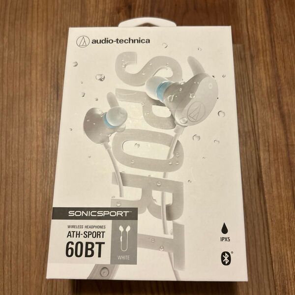 SONICSPORT ワイヤレスヘッドホン ATH-SPORT60BT WH ホワイト