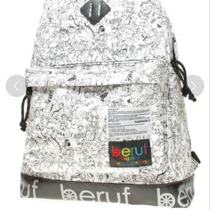 beruf baggage メディコムトイ 防水 総柄 コラボ バックパック リュック 未使用保管品 定価13440円