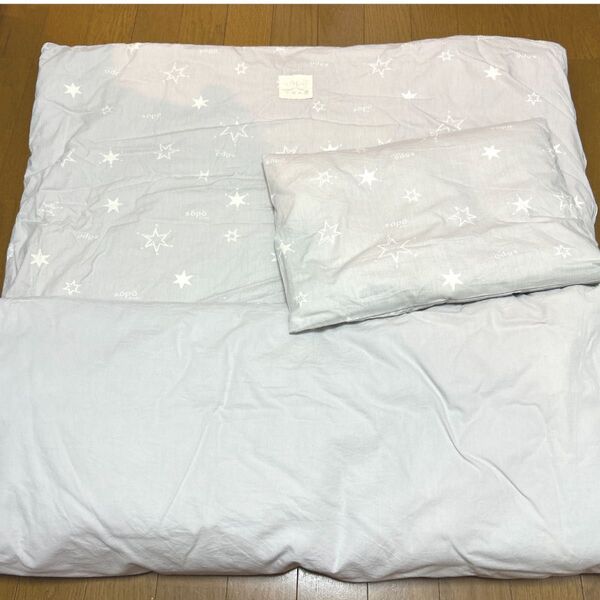 sp 星柄 掛け布団&枕 4点セット 枕未使用