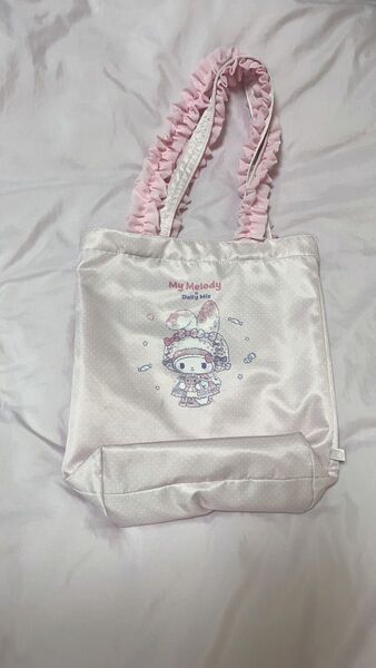 マイメロ フリル トートバッグ サンリオ 中古品