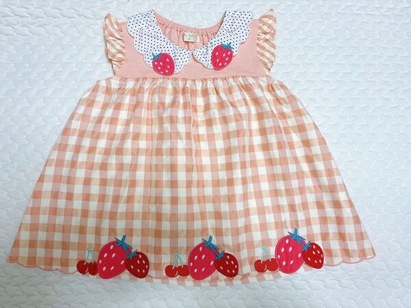 Baby Cheer ベイビーチアー いちごチュニック 100cm 美品