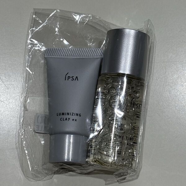 イプサ サンプル ザ・タイムR アクア 30ml ルミナイジング クレイex 15g