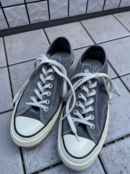 CONVERSE コンバース チャックテイラー Chuck Taylor CT70 グレー スエード 27cm