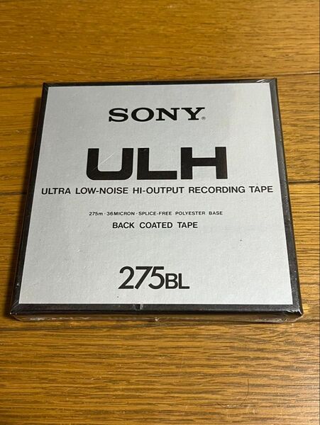 【新品未開封】SONY ULH 275m オープンリールテープ