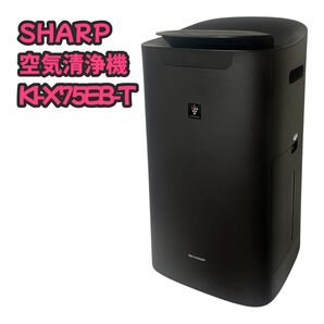 SHARP シャープ 加湿空気清浄機 プラズマクラスター KI-X75EB-T ブラウン系 空調 家電