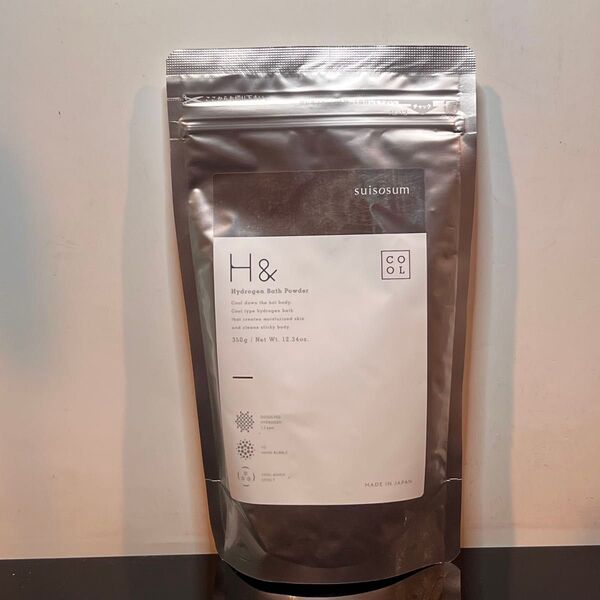 H&アッシュアンド COOL 水素入浴剤 クール 体感-2℃ 350g