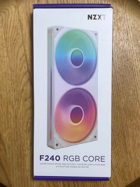【未使用・本体のみ】NZXT F240 RGB CORE 240mmファンユニット