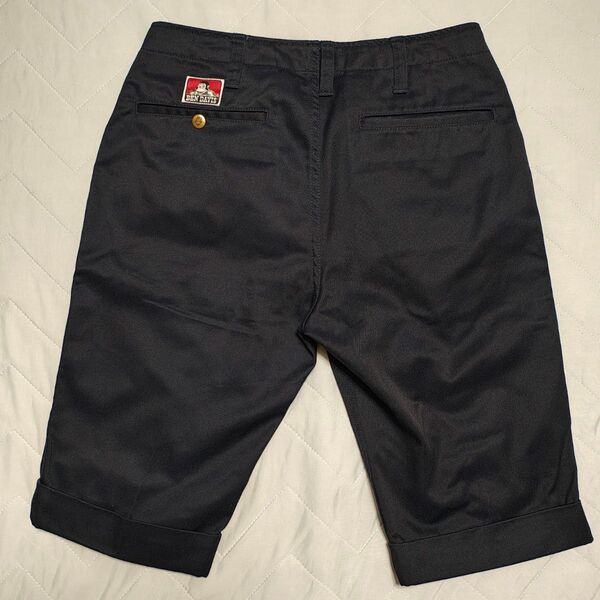 BEN DAVIS ベンデイビス ショートパンツ BDW-505-1 ネイビー ハーフパンツ ズボン 短パン ツイル ワークパンツ