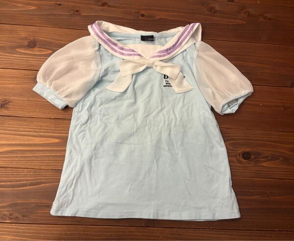 JENNI LOVE ジェニー ラブ セーラー 半袖 トップス カットソー キッズ ジュニア 140 150 女の子 半袖Tシャツ