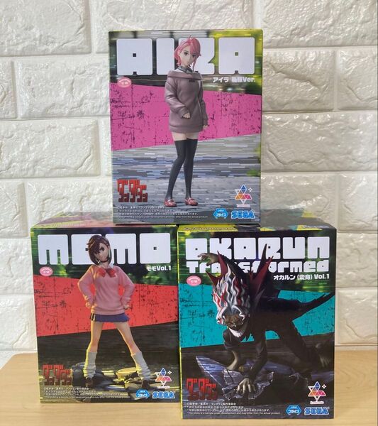 【未開封】ダンダダン フィギュア オカルン モモ アイラ Luminasta ルミナスタ 変身 プライズ 新品 ジャンプ 漫画