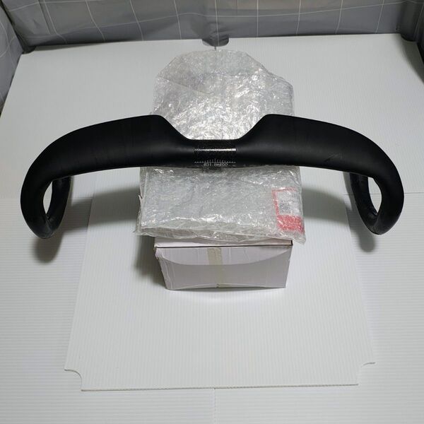LURHACHI 自転車ハンドル カーボンエアロハンドル ほぼ未使用品(走行距離20Km以下)