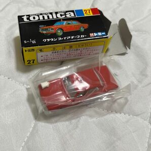 トミカNO.27 トヨタクラウンファイアチーフカー 黒箱