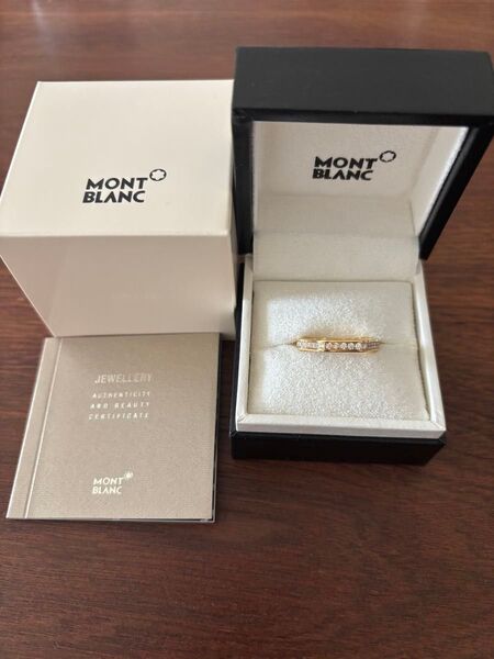 モンブラン 完品MONTBLANCフルエタニティ ダイヤモンドリング サイズ50 定価70万