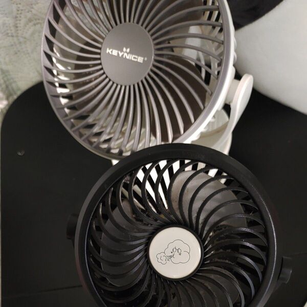 扇風機二台セット 充電式