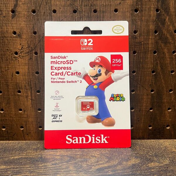 新品未開封 SanDisk microSD Express Card 256GB for Nintendo Switch 2
