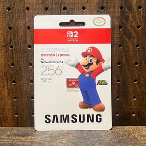 新品未開封 Samsung microSD Express Card 256GB for Nintendo Switch 2