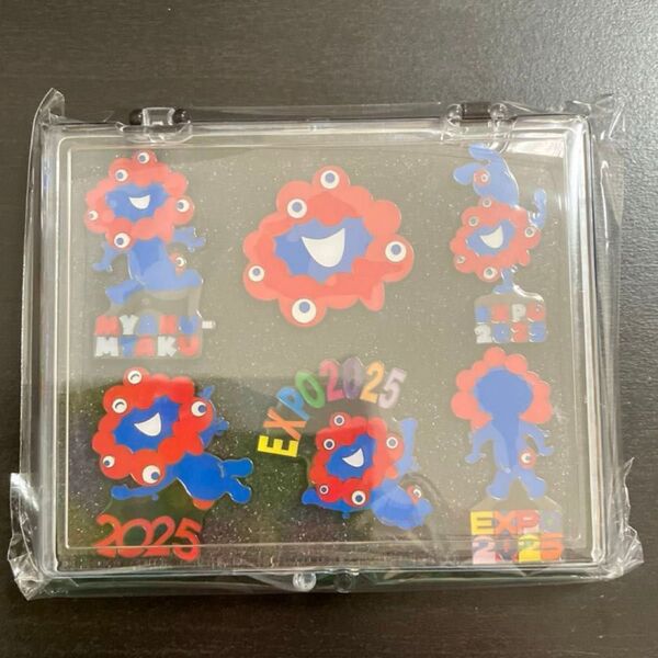 ミャクミャク ピンバッジ 6個セット 大阪関西万博 ピンズ 記念 お土産