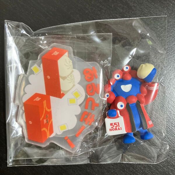 ①ミャクミャクフィギュアコレクション 551蓬莱 大阪関西万博 ご当地 豚まん アクリル ポリレジン製