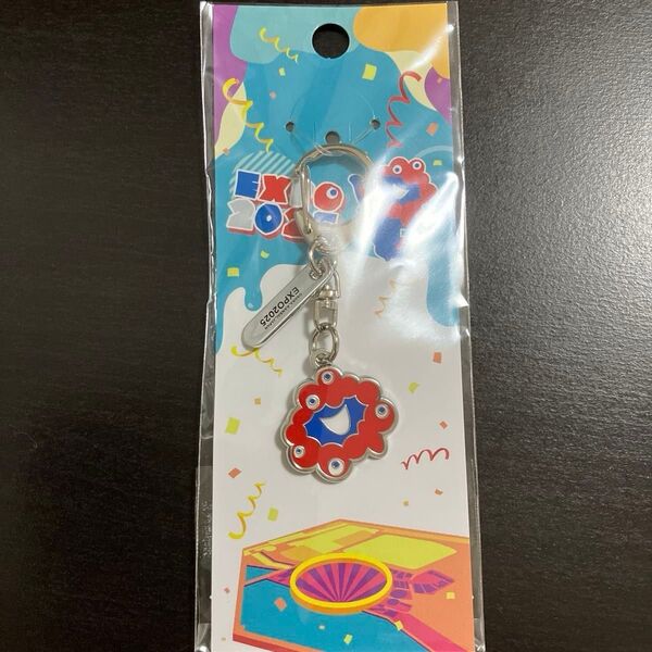 大阪関西万博 ミャクミャク キーホルダー ストラップ キャストパーツKH(顔) メタル