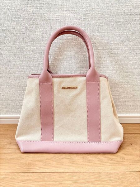 JILLSTUART ジル スチュアート キャンバス トートバッグ ピンク 雑誌付録