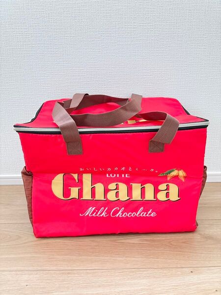ロッテ LOTTE ガーナ Ghana チョコレート 保温保冷 BIG マルチバッグ 保冷バッグ 新品未使用品 非売品