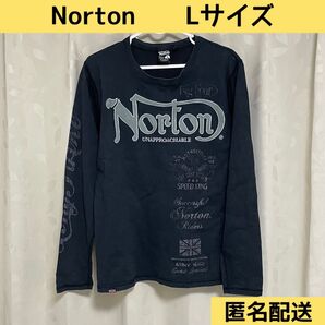 Norton (ノートン) 長袖シャツ Lサイズ 黒