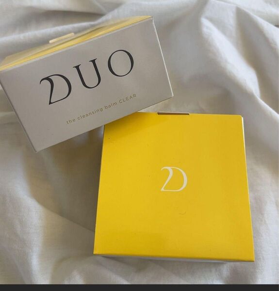 新品 DUO クレンジングバーム クリア 90g 2個 デュオ クレンジング 黄色