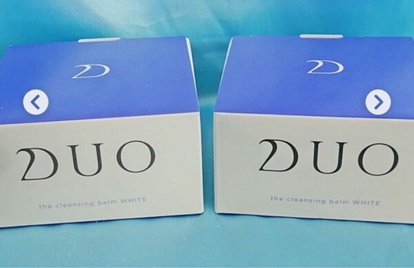 新品 2個 DUO ザ クレンジングバーム ホワイトa 90g デュオ 青 クレンジング メイク落とし バーム 美白