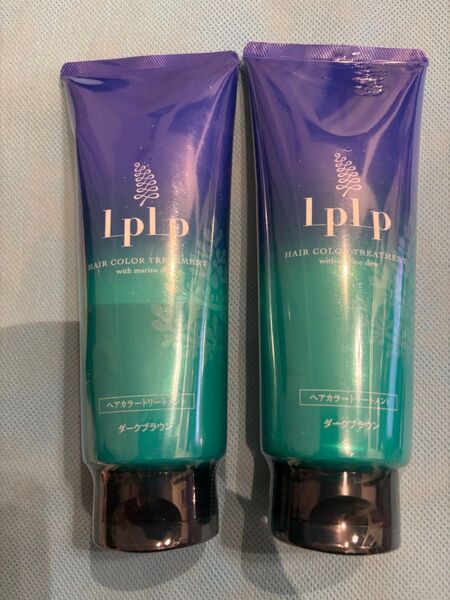 新品 ルプルプ ヘアカラートリートメント ダークブラウン 白髪染め 茶色