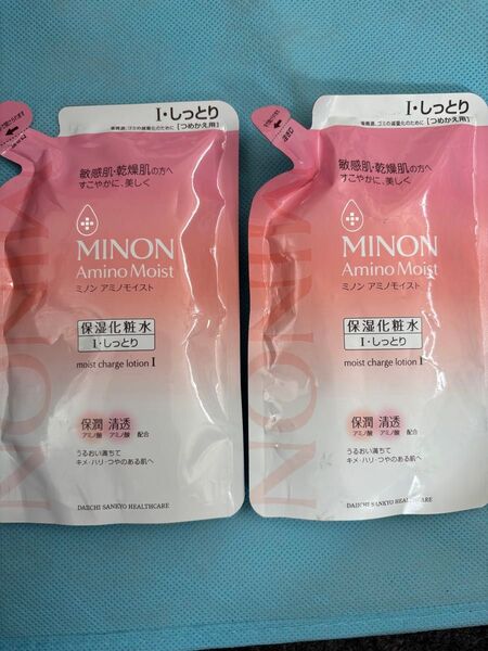 新品未使用 ミノン アミノモイスト 保湿化粧水 I しっとり つめかえ 130ml 2個セット