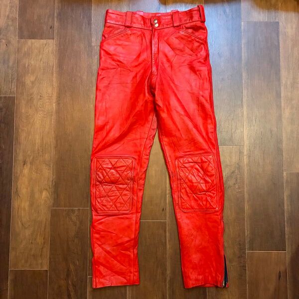 70s vintage interstate leathers レザーパンツ 革パン 本革 ビンテージ ボトムス
