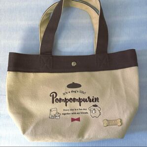 ポムポムプリン ミニトートバッグ ミニトート トートバッグ お弁当バッグ