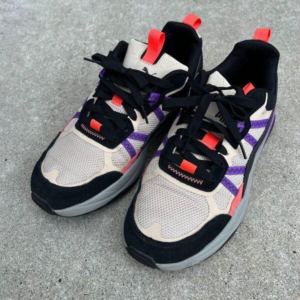 プーマ エックスレイ ツアー メンズ スニーカー : ベージュ×ブラック PUMA 28cm