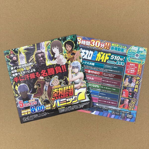 【新品未開封】パチスロ必勝ガイド パチスロパニック7