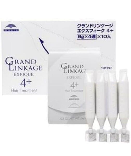 ミルボン MILBON グランドリンケージ エクスフィーク 4+ 9g×4連 10個セット しなやか(普通毛向け)