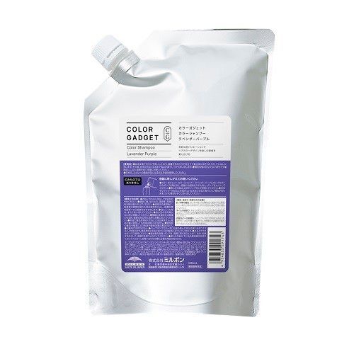 ミルボン カラーガジェット カラーシャンプー ラベンダーパープル 1000ml (レフィル) (シャン...
