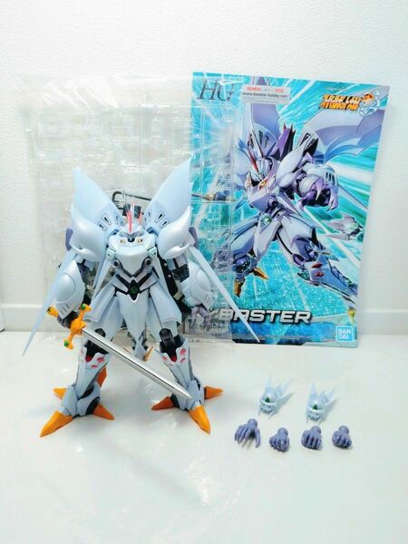 ★送料無料 完成品 HG サイバスター スーパーロボット大戦 スパロボ ガンプラ レア パーツ ミキシング 部品取り 武器