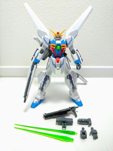 ★送料無料 HG 1/144 ガンダムX魔王 ガンダムX ガンプラ レア パーツ ミキシング 部品取り 武器 完成品 ジャンク