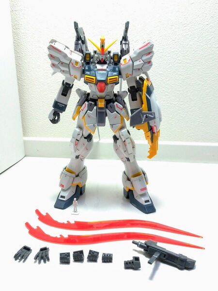 ★送料無料 完成品 MG ガンダム サンドロック EW ガンダムw エンドレスワルツ ガンプラ レア パーツ ウイング ゼロ 部品
