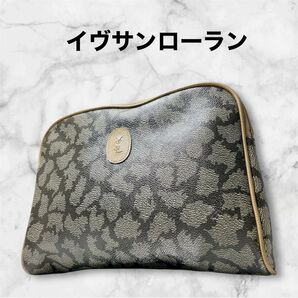 イヴサンローラン バニティバッグ ヴィンテージ クラッチバッグ