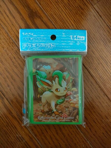 ポケモンカードゲーム デッキシールド リーフィア 64枚