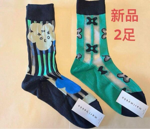 marimekko ソックス 靴下 マリメッコ 新品 アウトレット