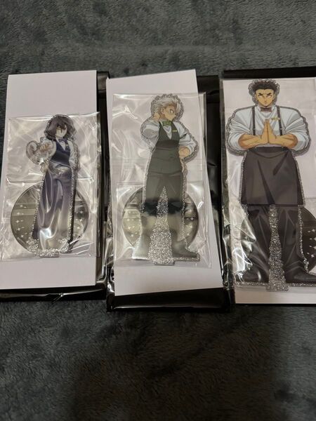 鬼滅の刃 ufotable モクテル アクリルスタンド アクスタ 不死川実弥 伊黒小芭内 悲鳴嶼行冥